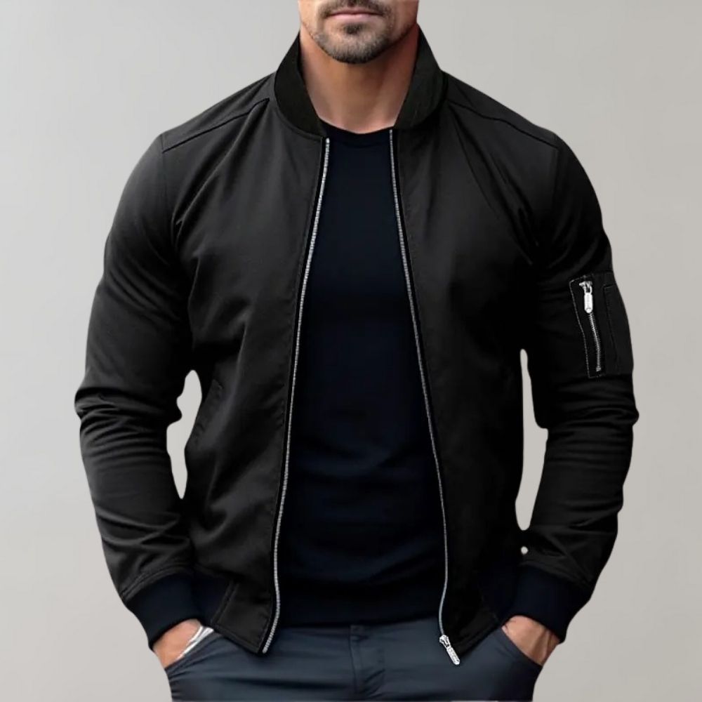 Veste aviateur pour homme toutes saisons - légère, respirante et élégante pour un usage quotidien