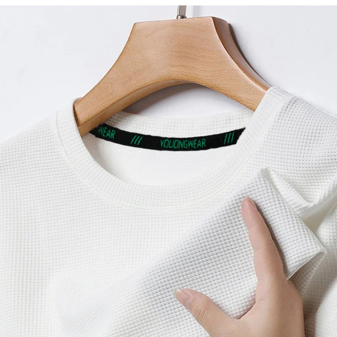 Waffle Knit Crew