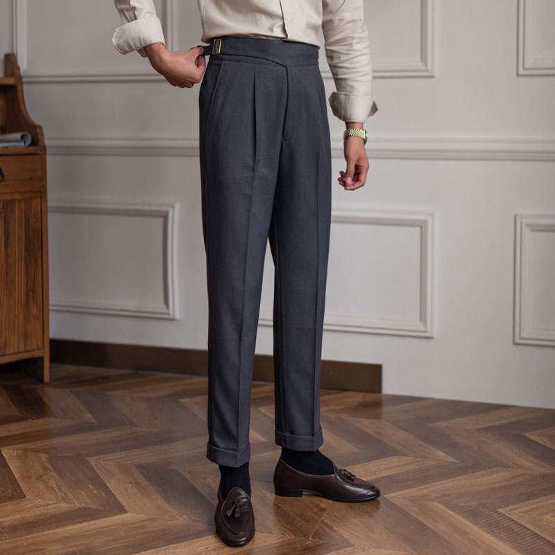 Napolitana High Waist Italian Trousers