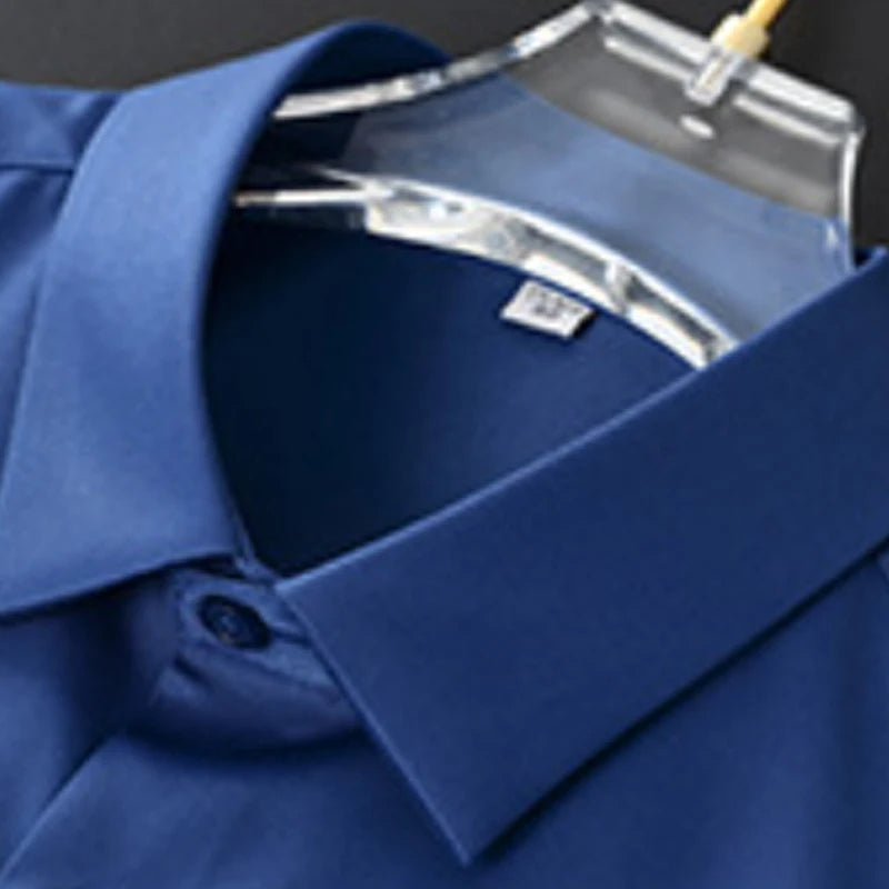 Wrinkle-Resistant Poplin Shirt — Long Sleeve