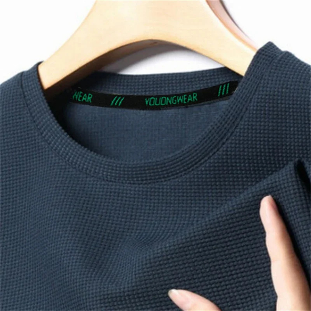 Waffle Knit Crew