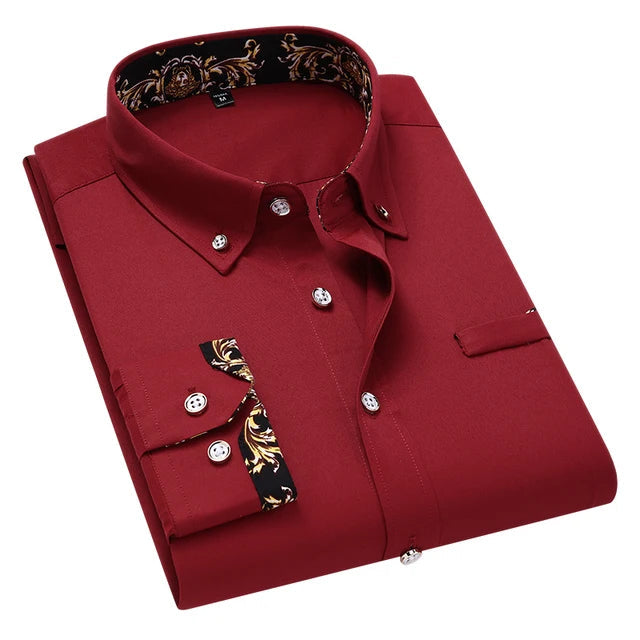 Chemise Marco Royal Oxford
