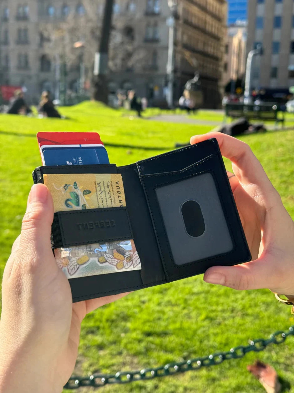 Portefeuille anti-vol RFID minimaliste Fayymont – Sûr, élégant et mince