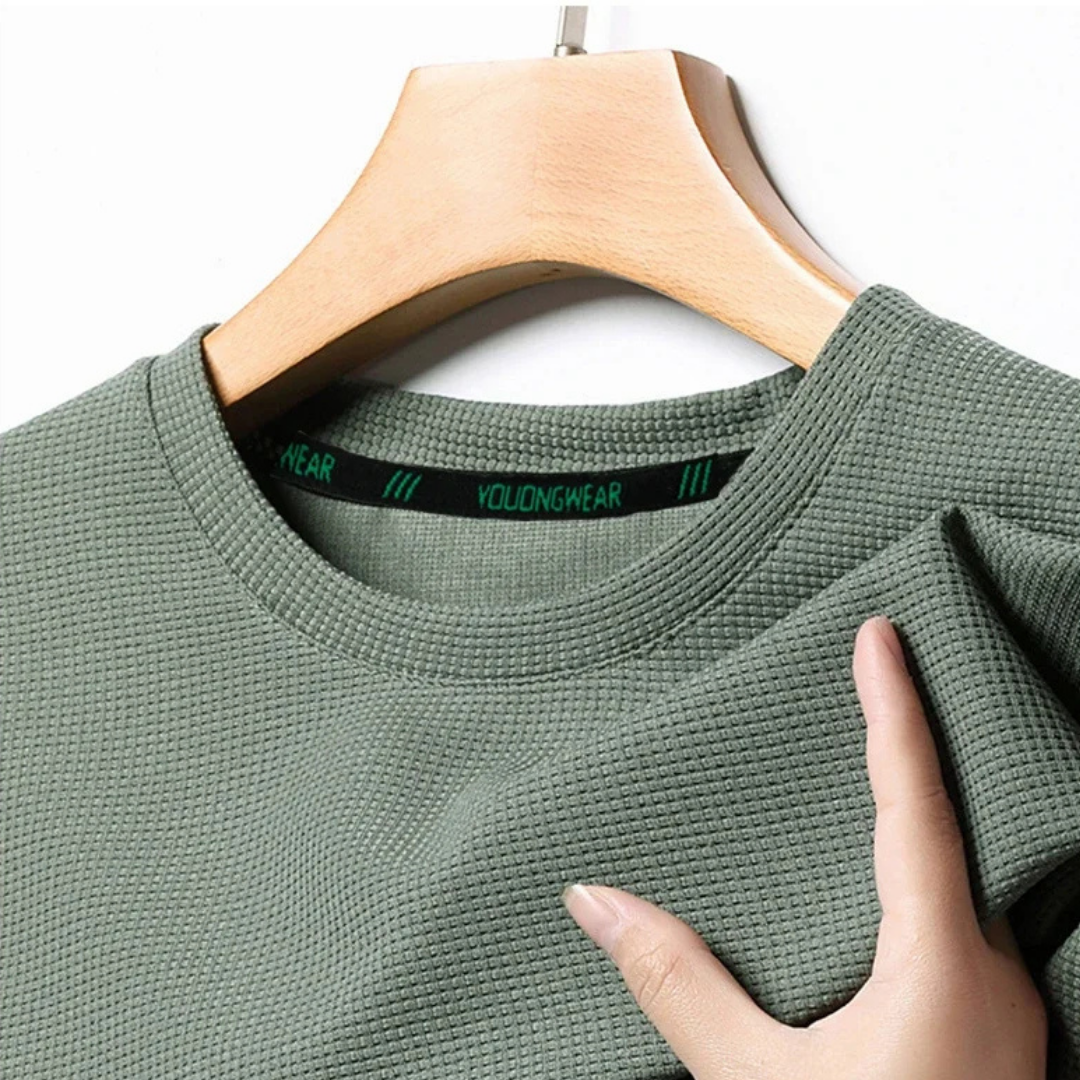 Waffle Knit Crew