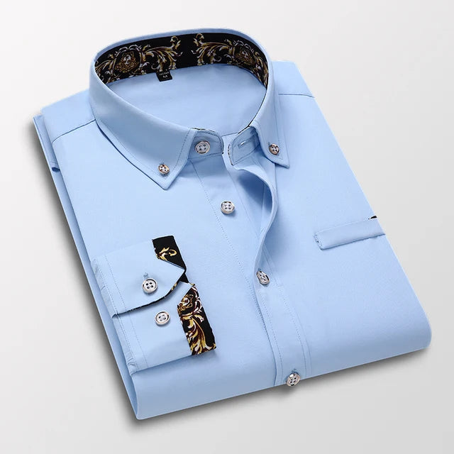 Chemise Marco Royal Oxford