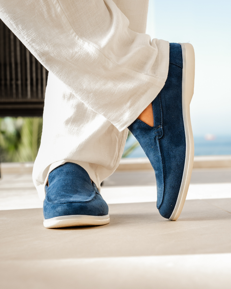 Mocassins en daim Fayymont - Style Old Money
