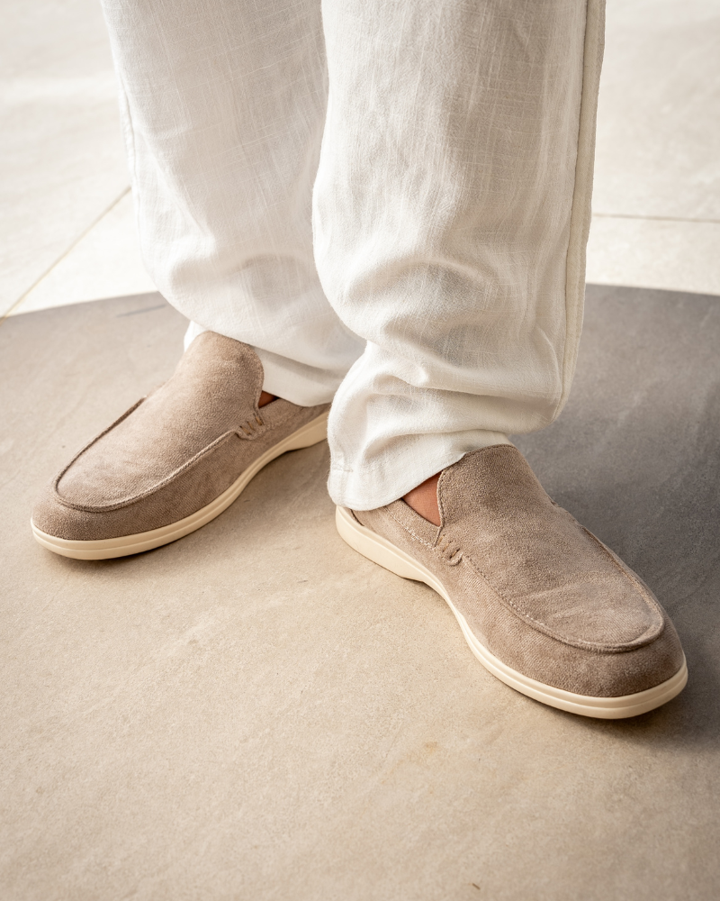 Mocassins en daim Fayymont - Style Old Money