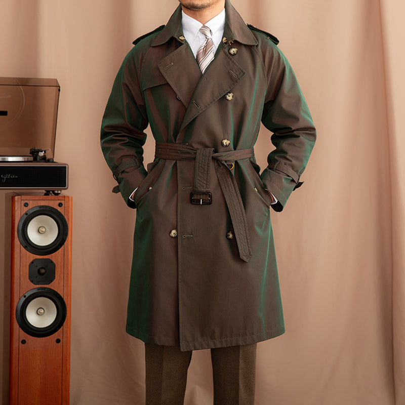 Manteau trench vintage croisé à ceinture Tivoli