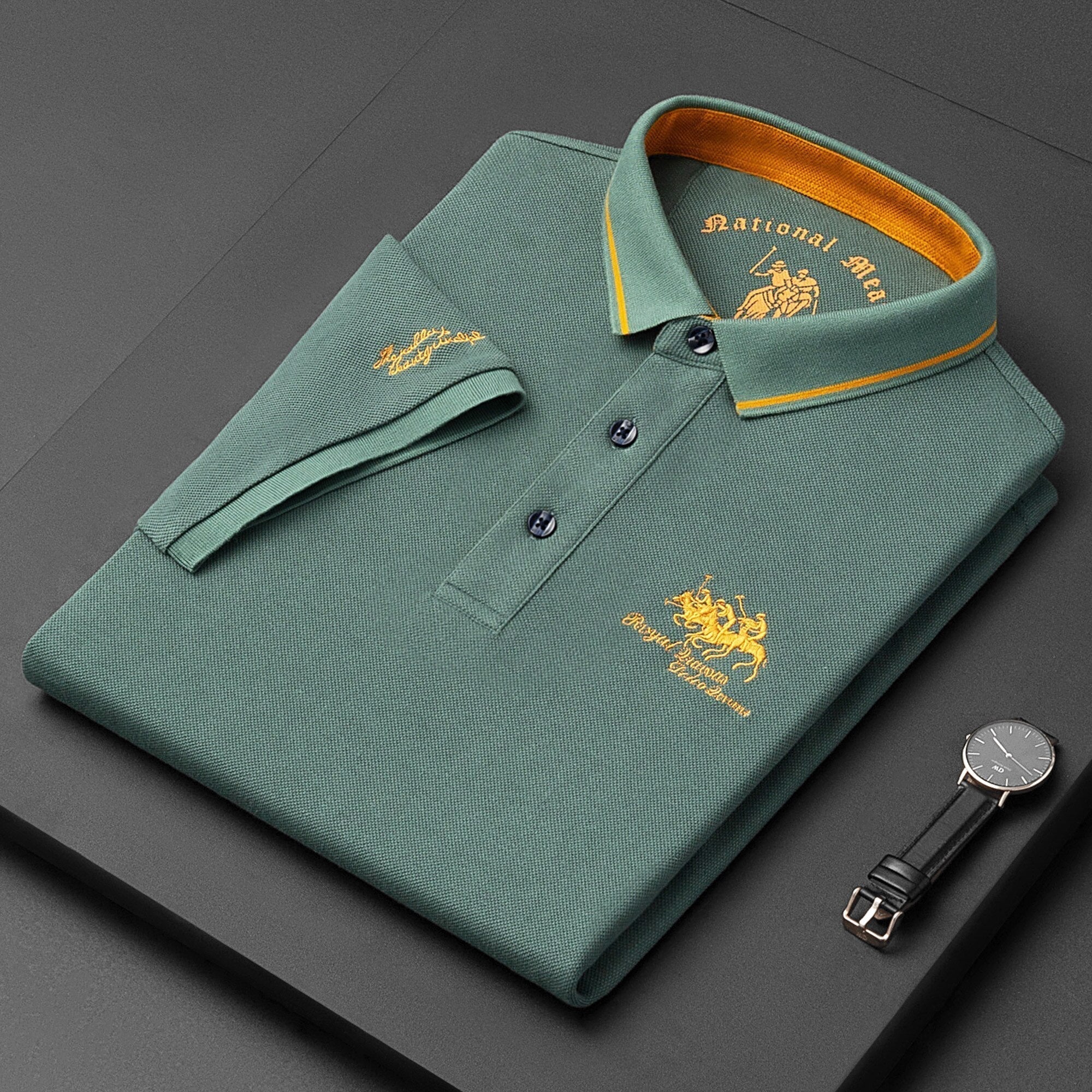 Polo pour homme avec boutons