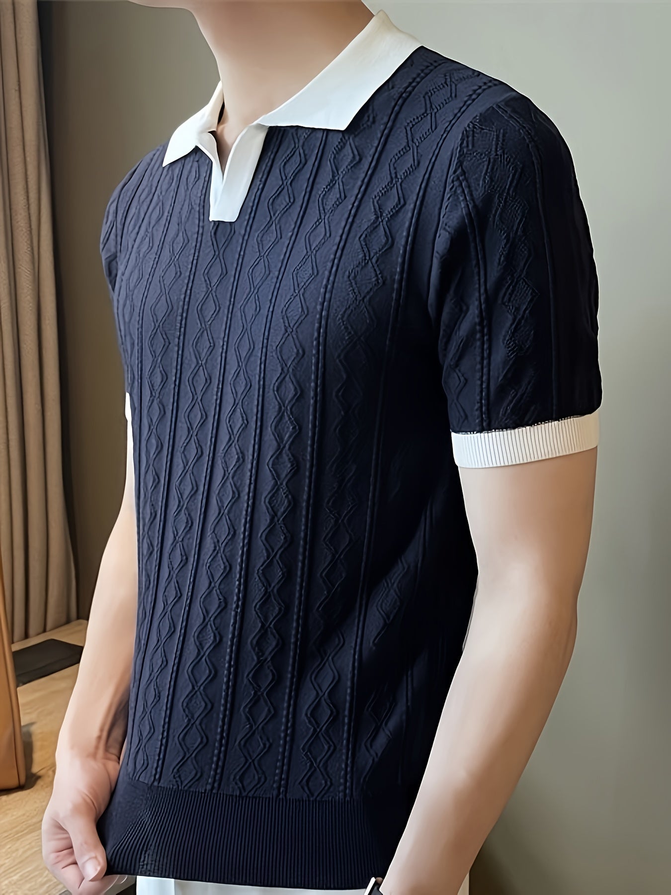 Elwood | Polo en maille – Chemises Old Money pour hommes