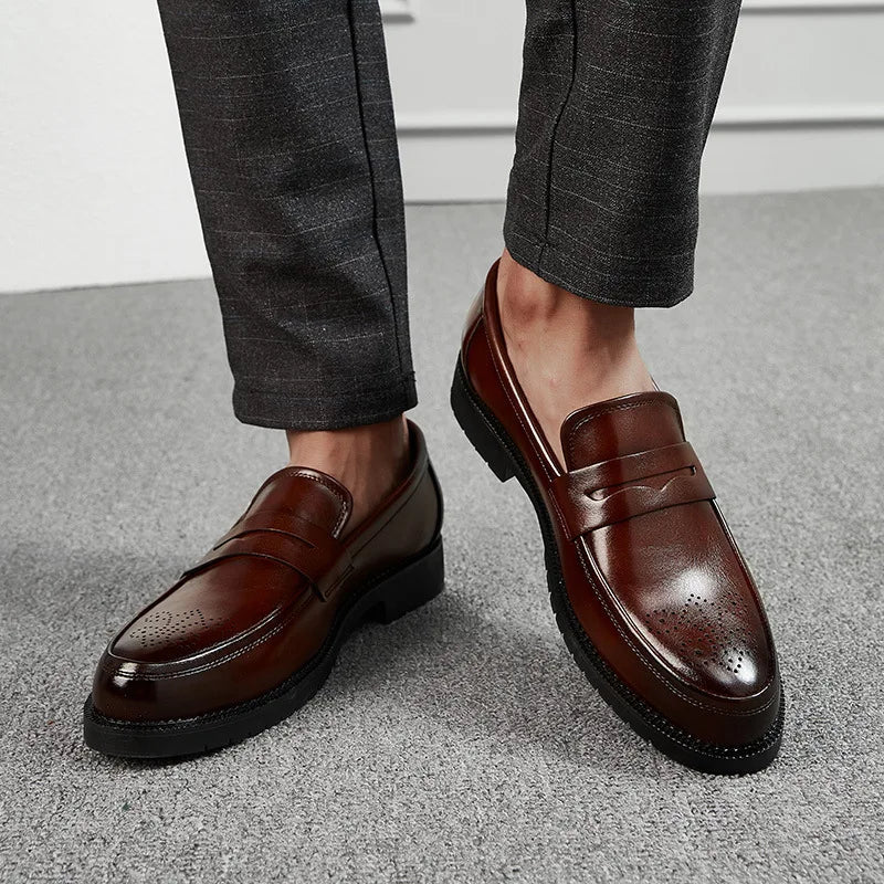 Mocassins penny années 1970