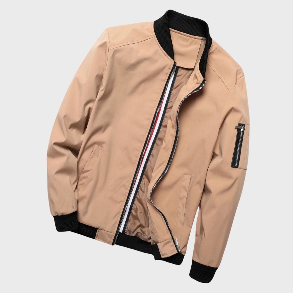 Veste aviateur pour homme toutes saisons - légère, respirante et élégante pour un usage quotidien
