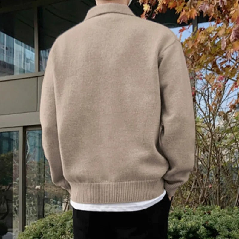 Old Money Gent Polo Pullover