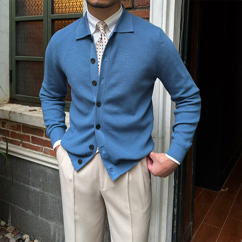 Cardigan boutonné à col Southwell