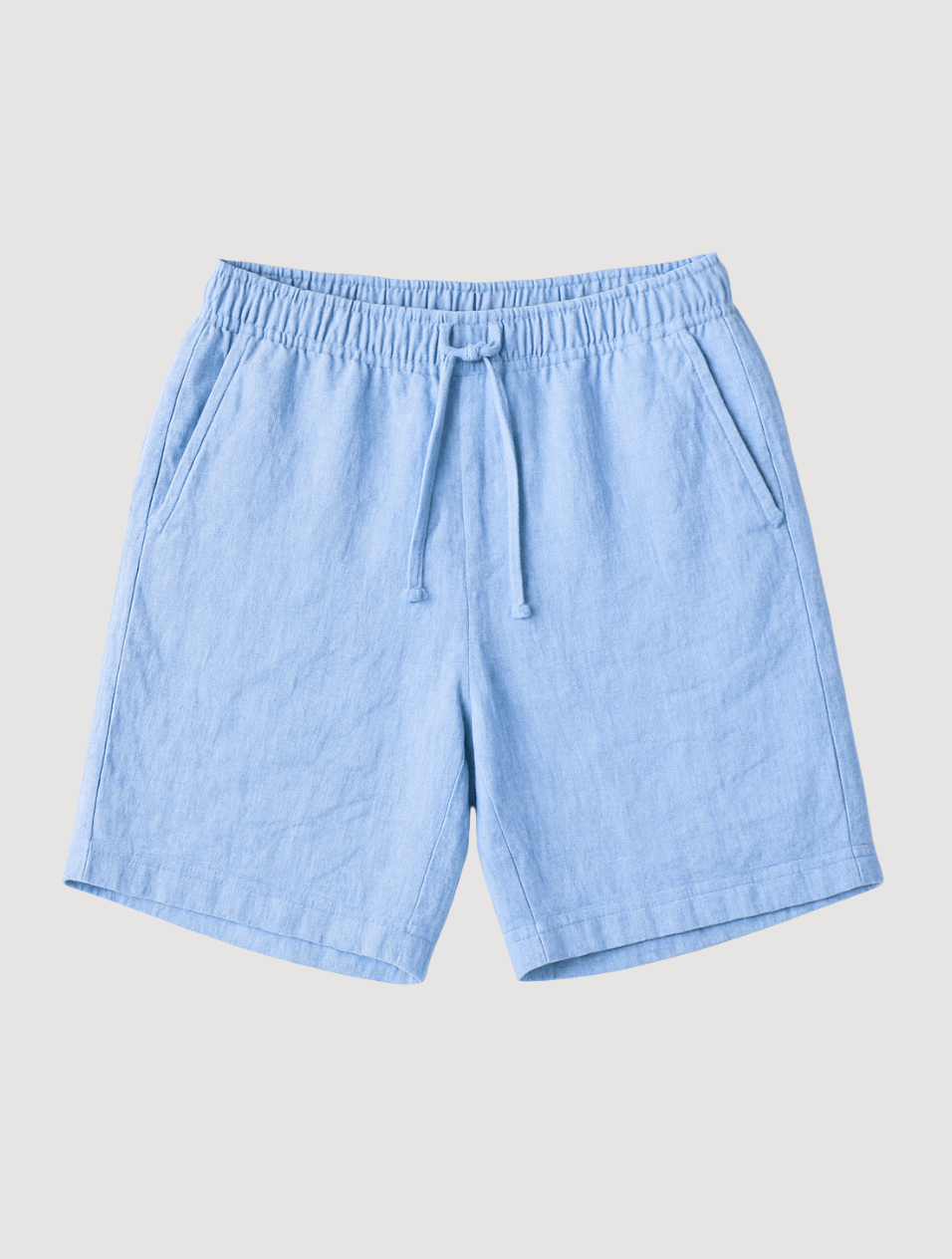 Short en lin Ascott – Bleu