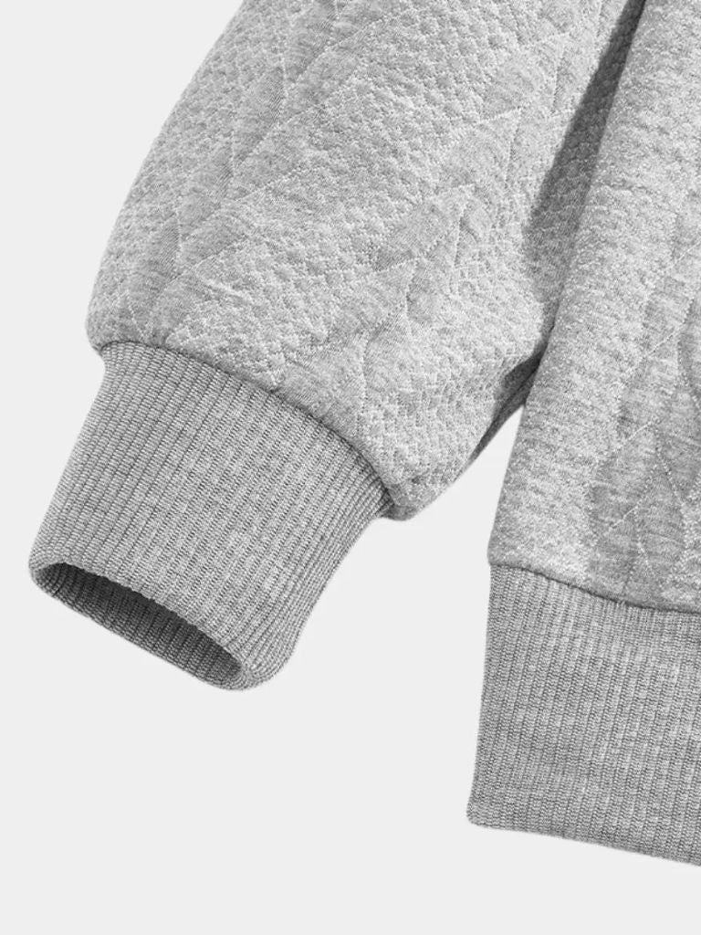 Pull-over essentiel Henley à fermeture éclair quart - Fayymont Co