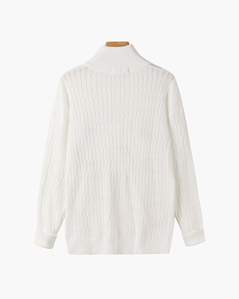 Pull à demi-fermeture éclair - Fayymont Co