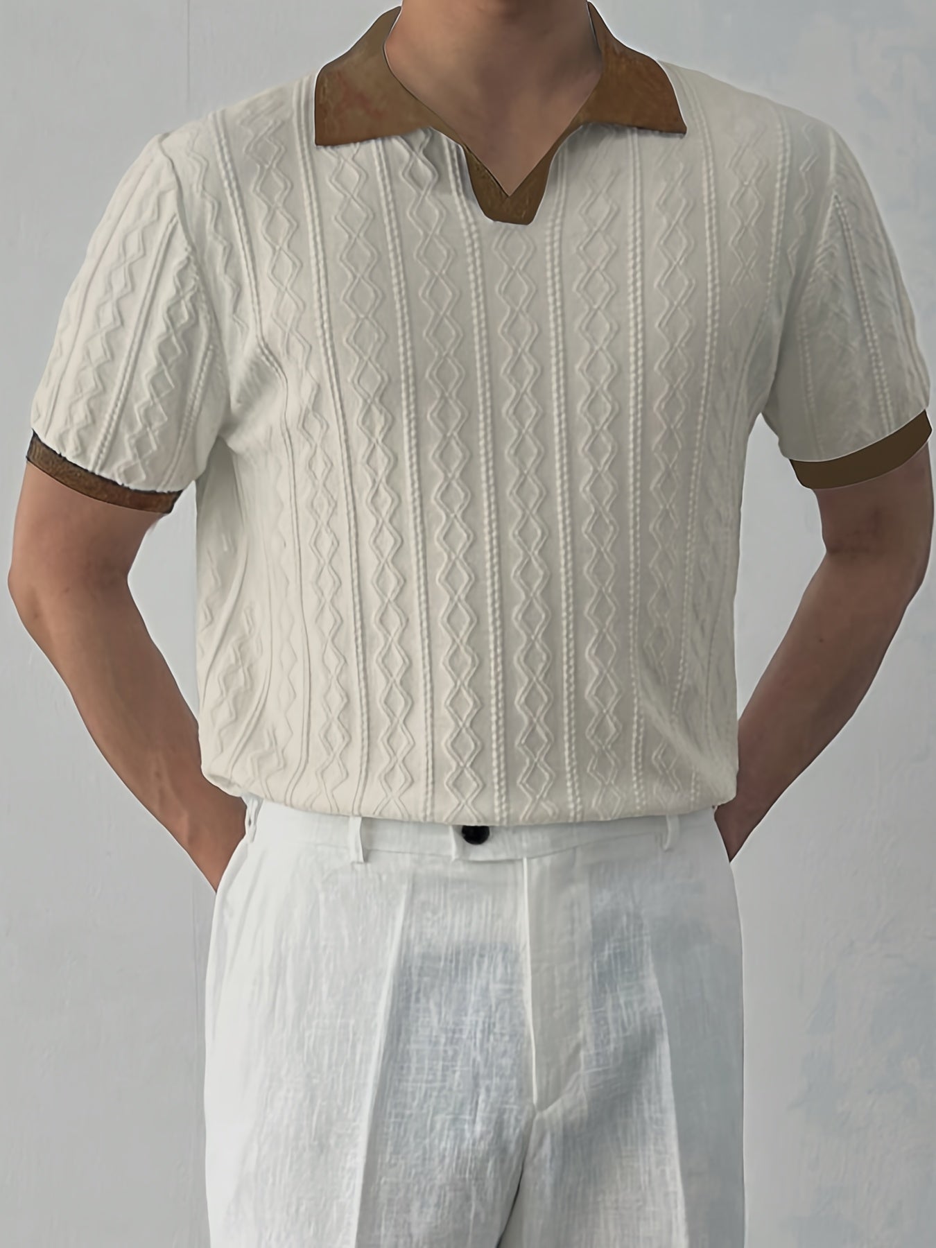 Elwood | Polo en maille – Chemises Old Money pour hommes
