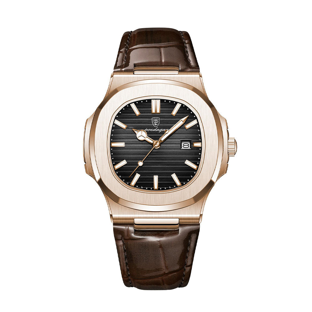 Montre en cuir Genève