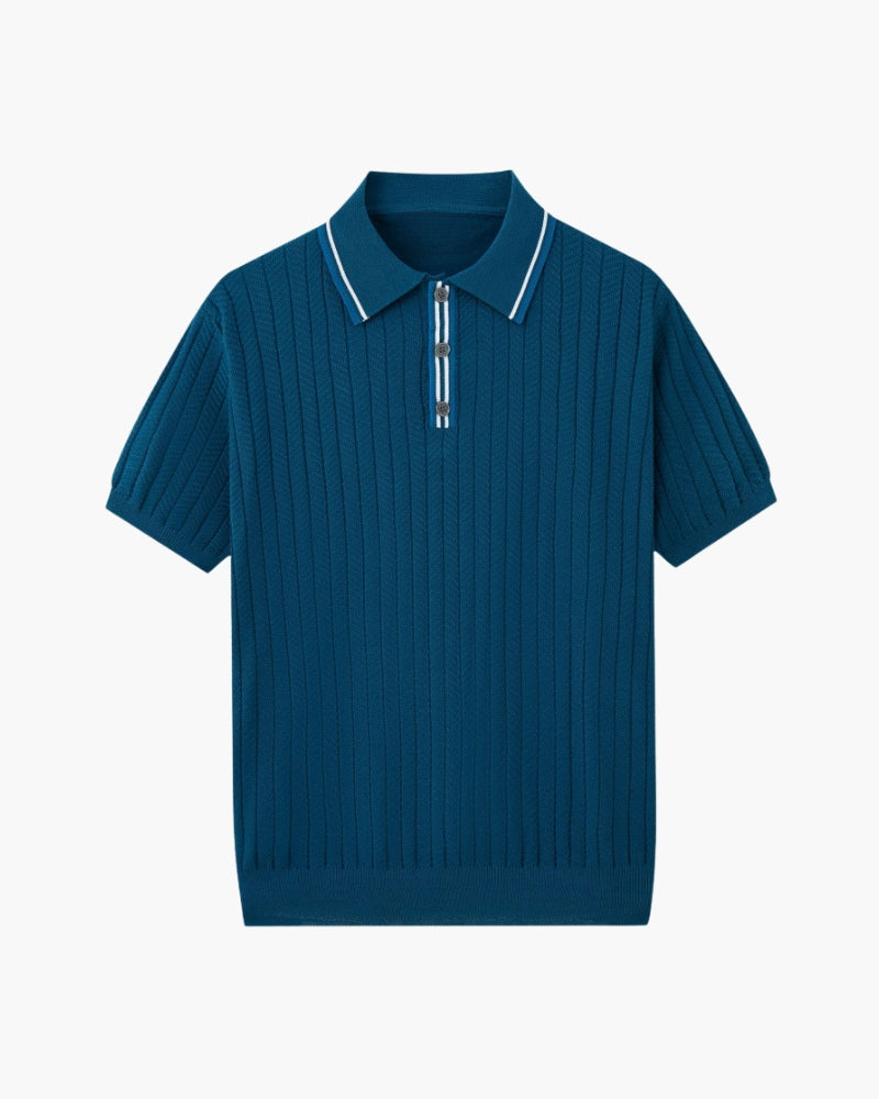 Sorrento Mitternachts-Ensemble – 3-teiliges Marine- und Leinen-Set