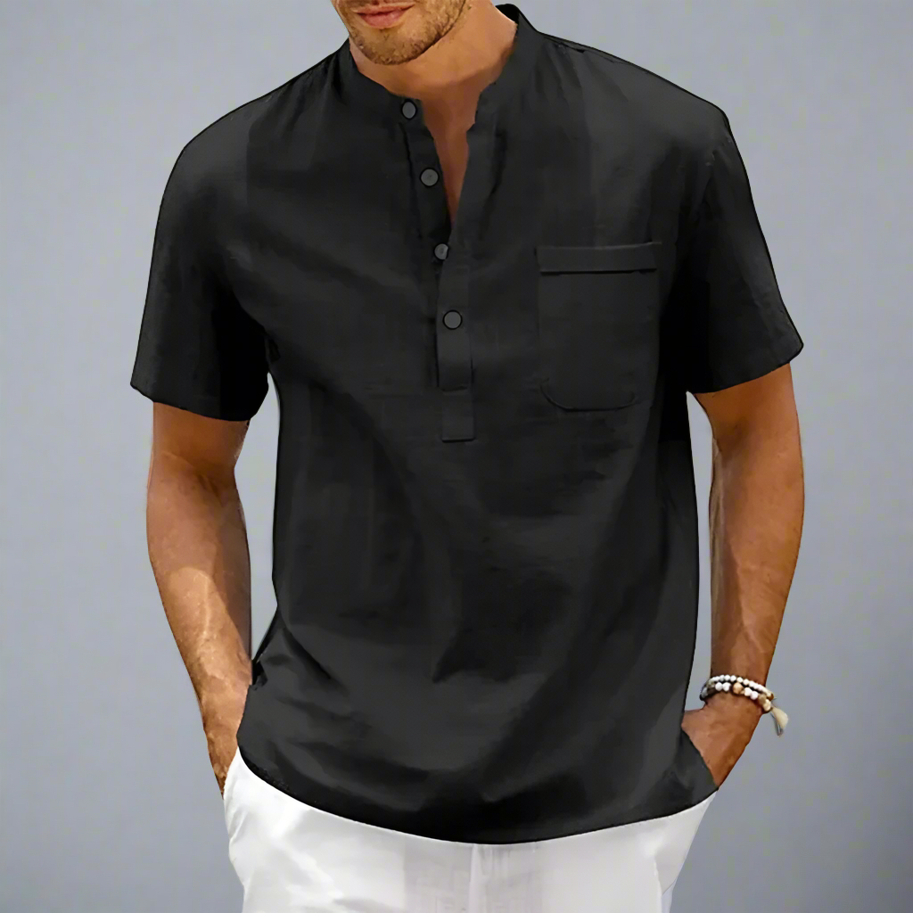 Fayymont | Chemise en lin pur pour homme