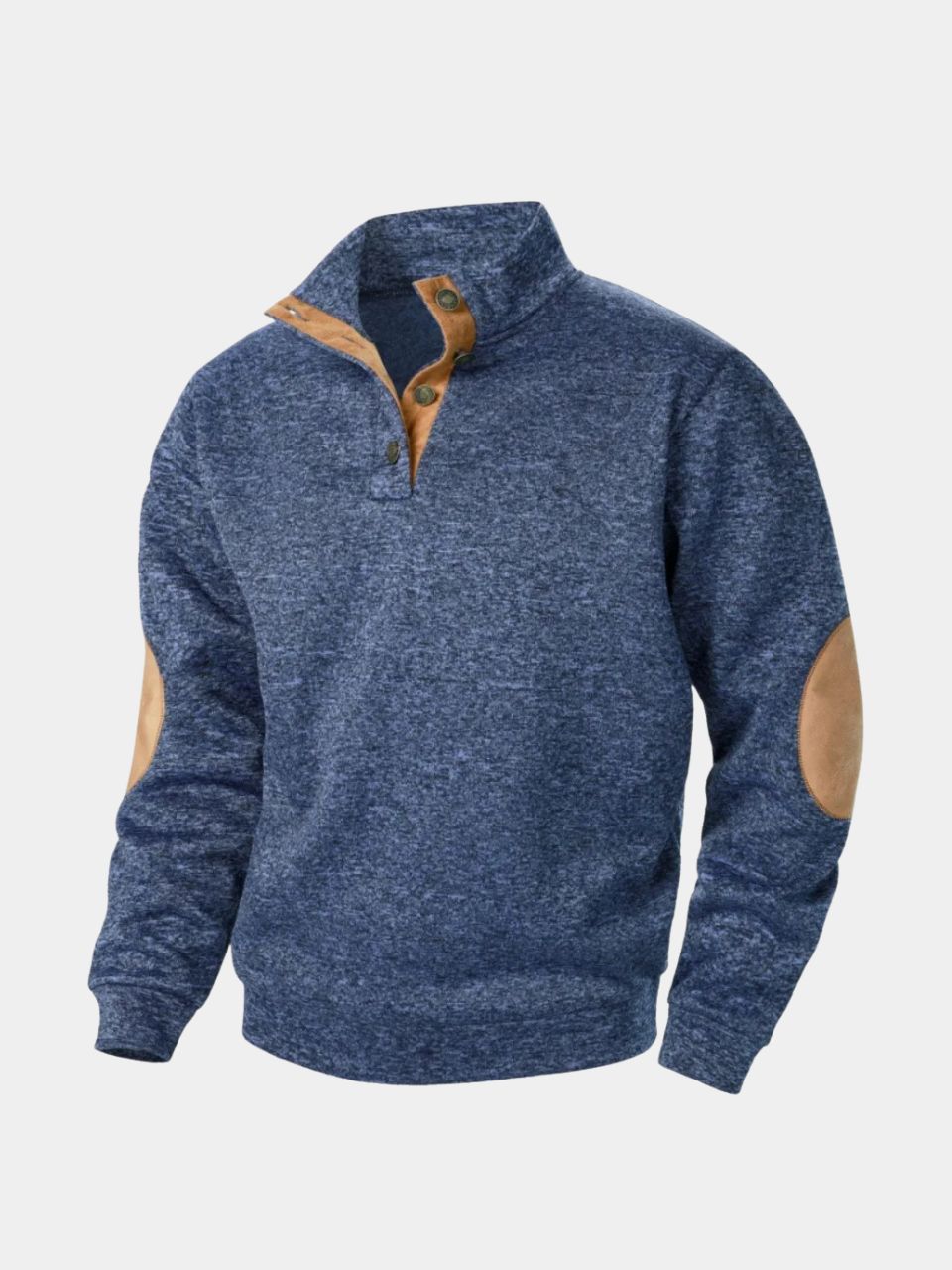 Lucien Heritage Elbow High Collar Pullover