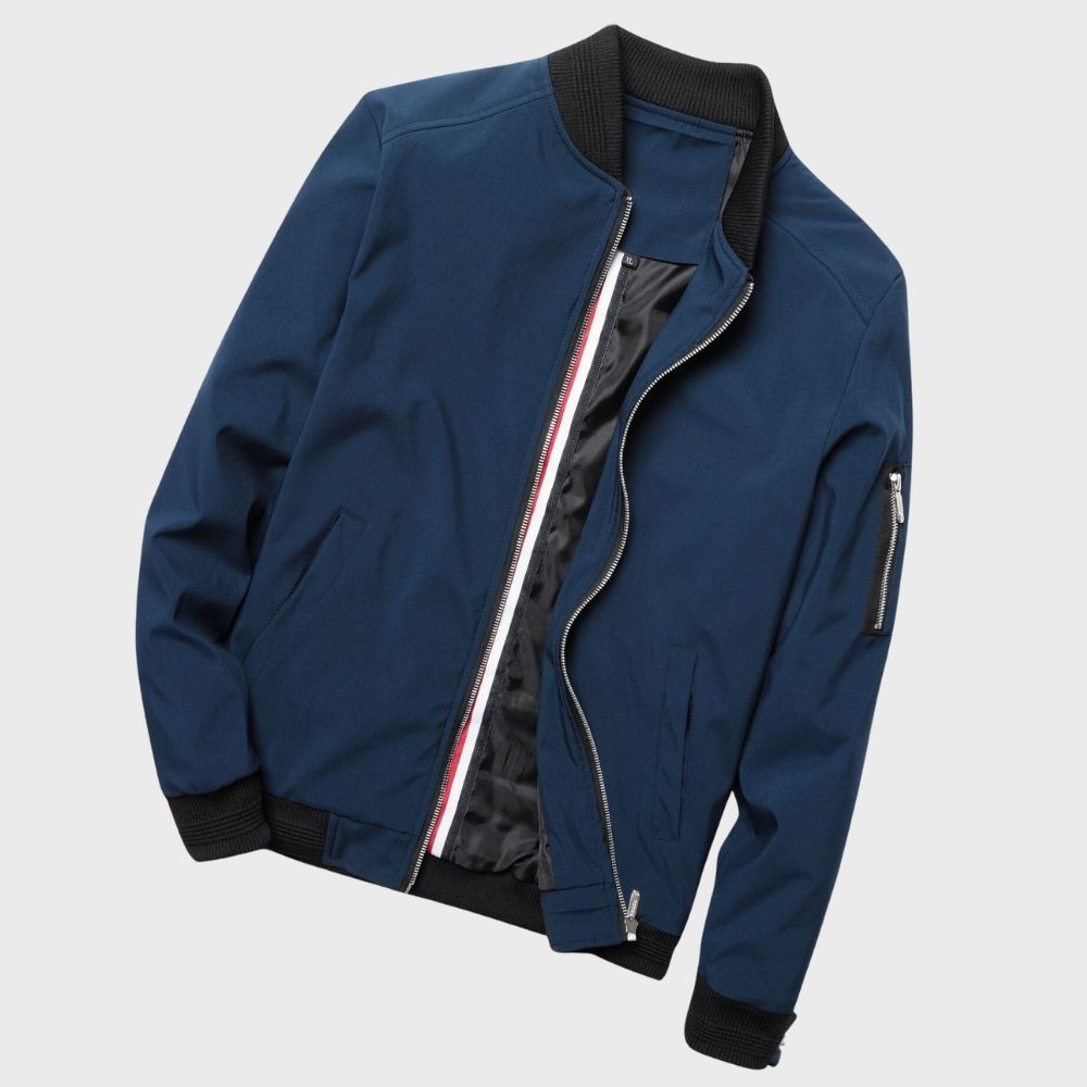 Veste aviateur pour homme toutes saisons - légère, respirante et élégante pour un usage quotidien