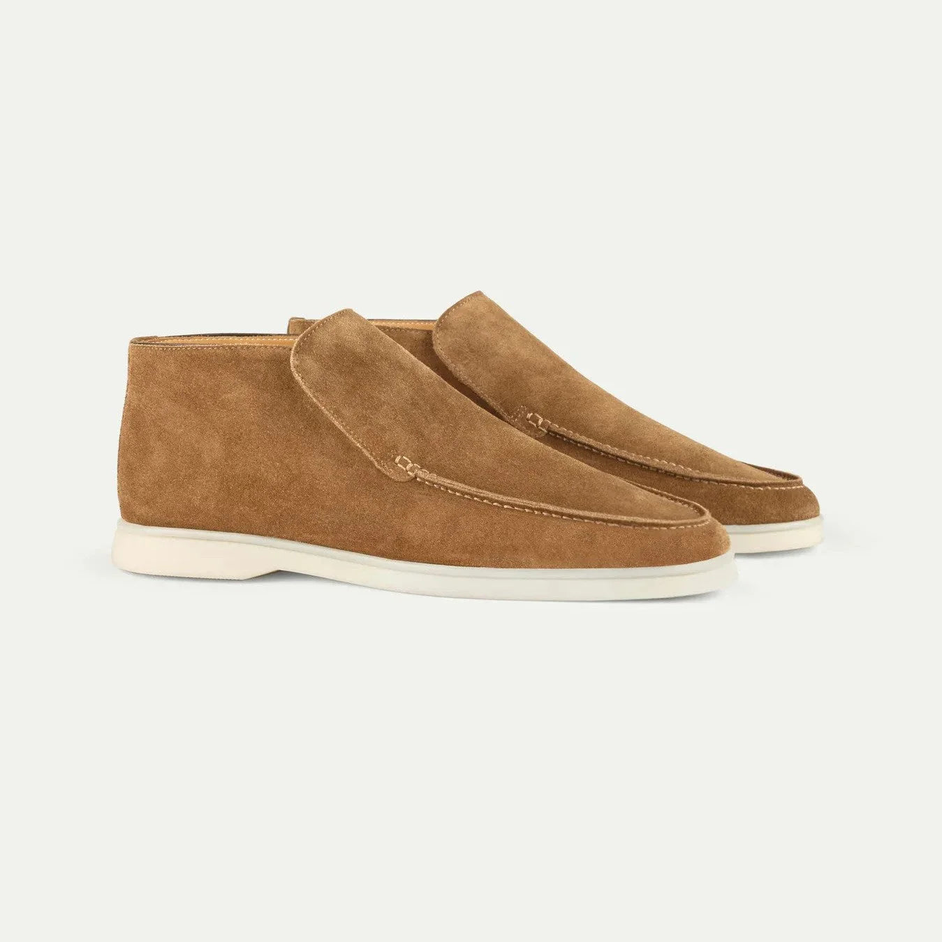 Mocassins en daim pour hommes style classique