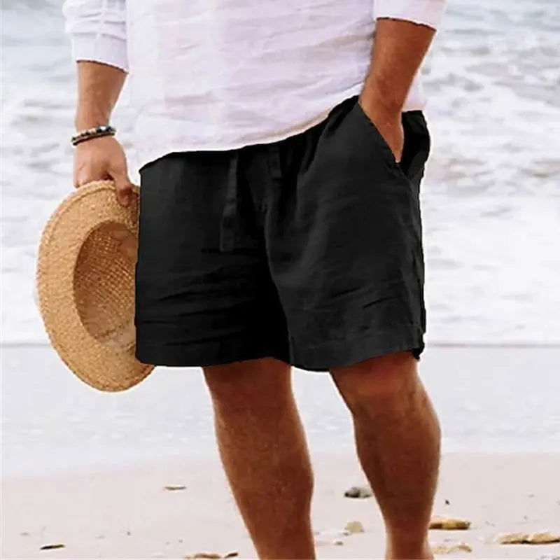 Short en lin sur mesure