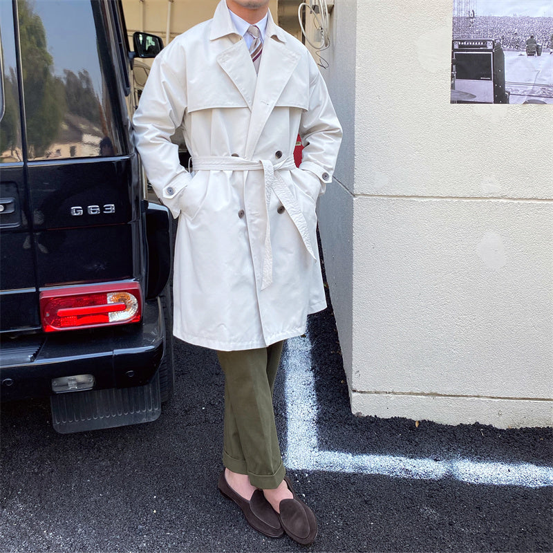 Trench-coat ceinturé croisé Stockholm