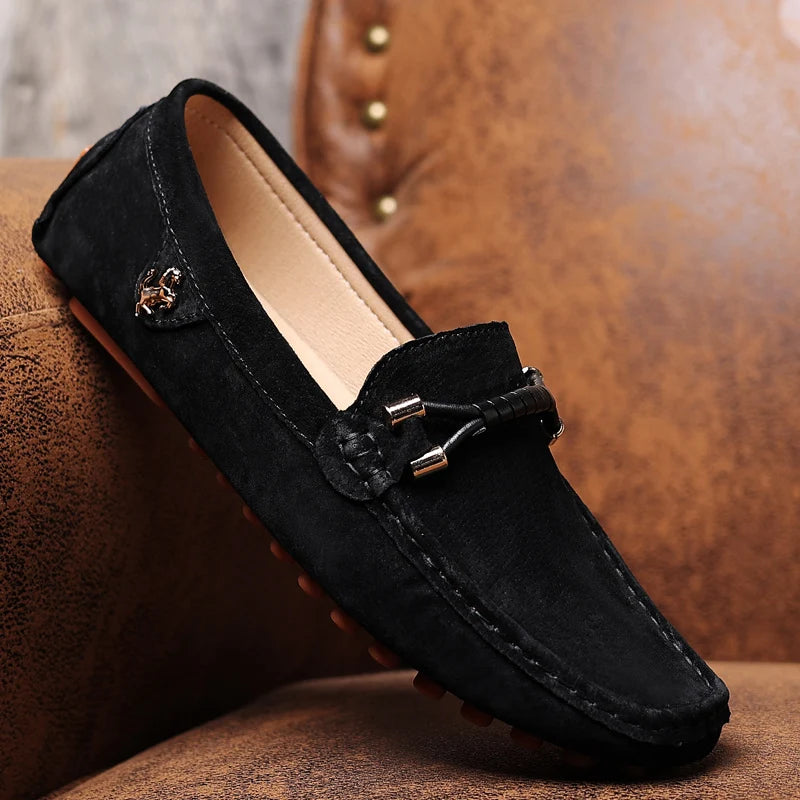Mocassins en daim véritable Regent