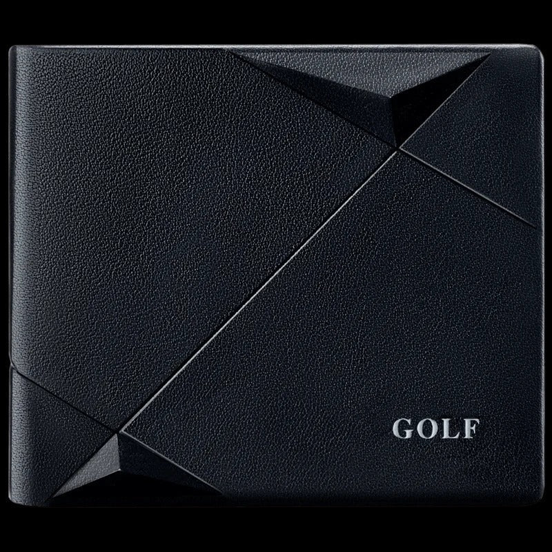 Portefeuille de golf en cuir pour homme – mince et élégant