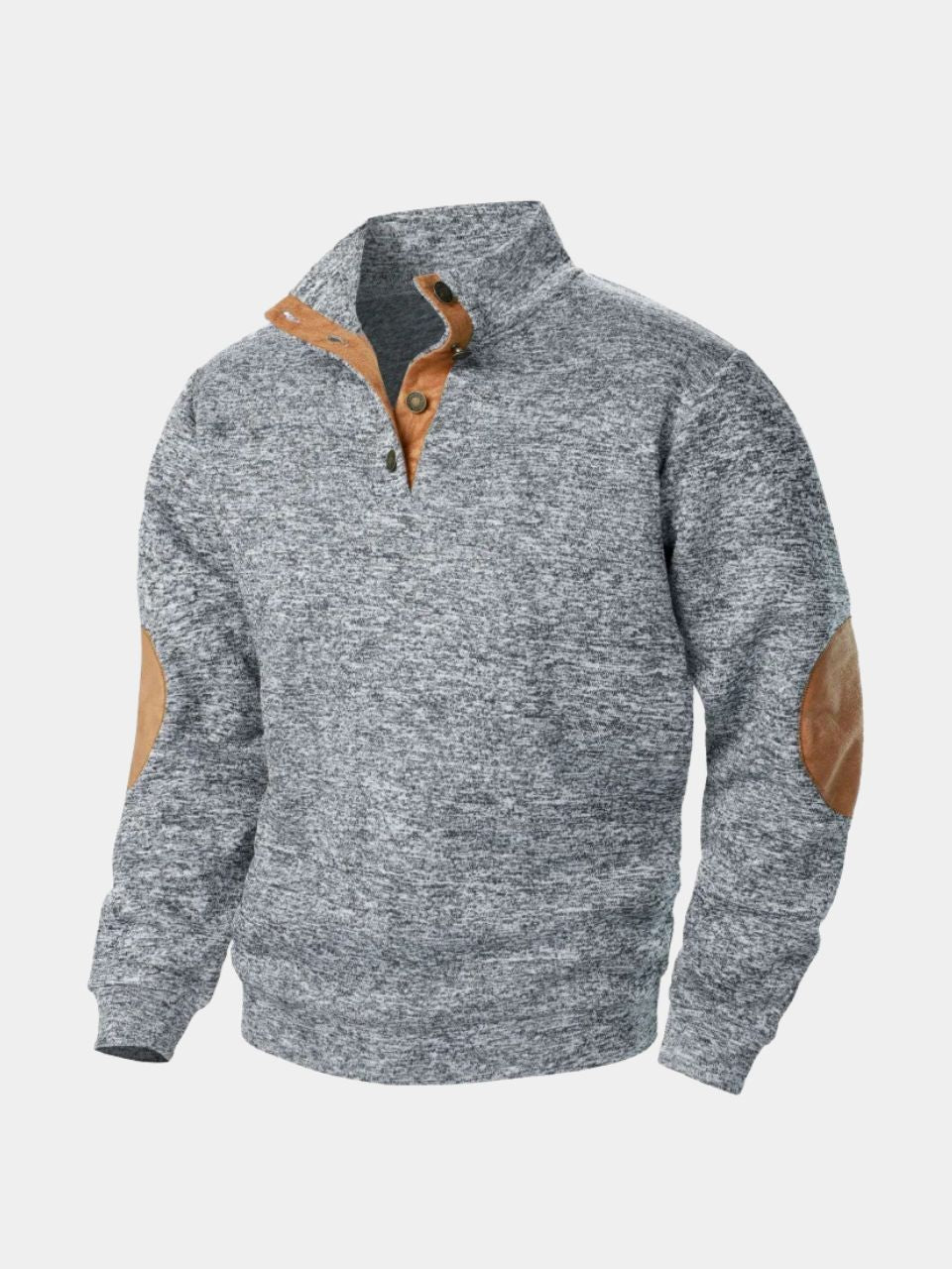 Lucien Heritage Elbow High Collar Pullover
