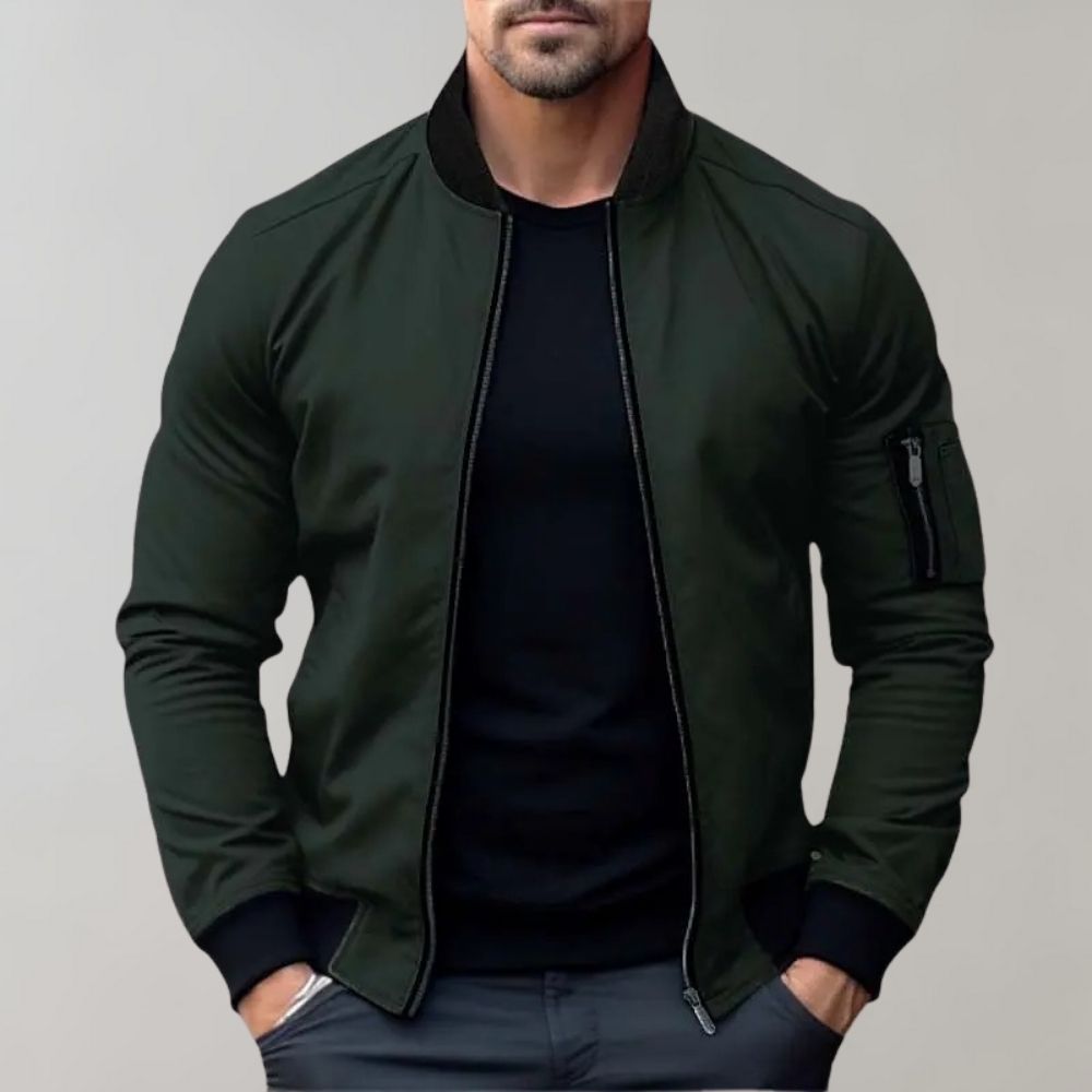 Veste aviateur pour homme toutes saisons - légère, respirante et élégante pour un usage quotidien
