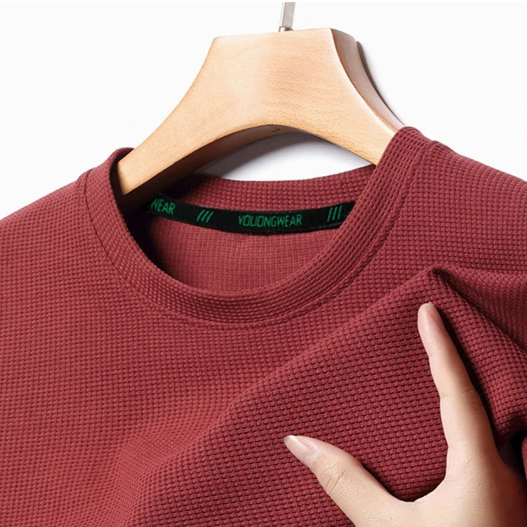 Waffle Knit Crew
