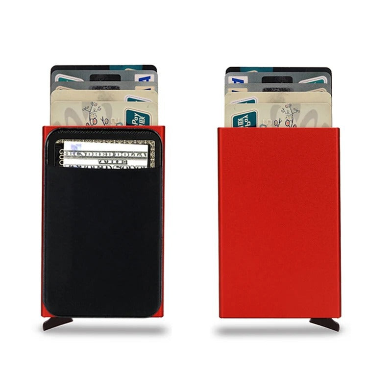RFID Pop-Up Schlanke Brieftasche – Metall Edition