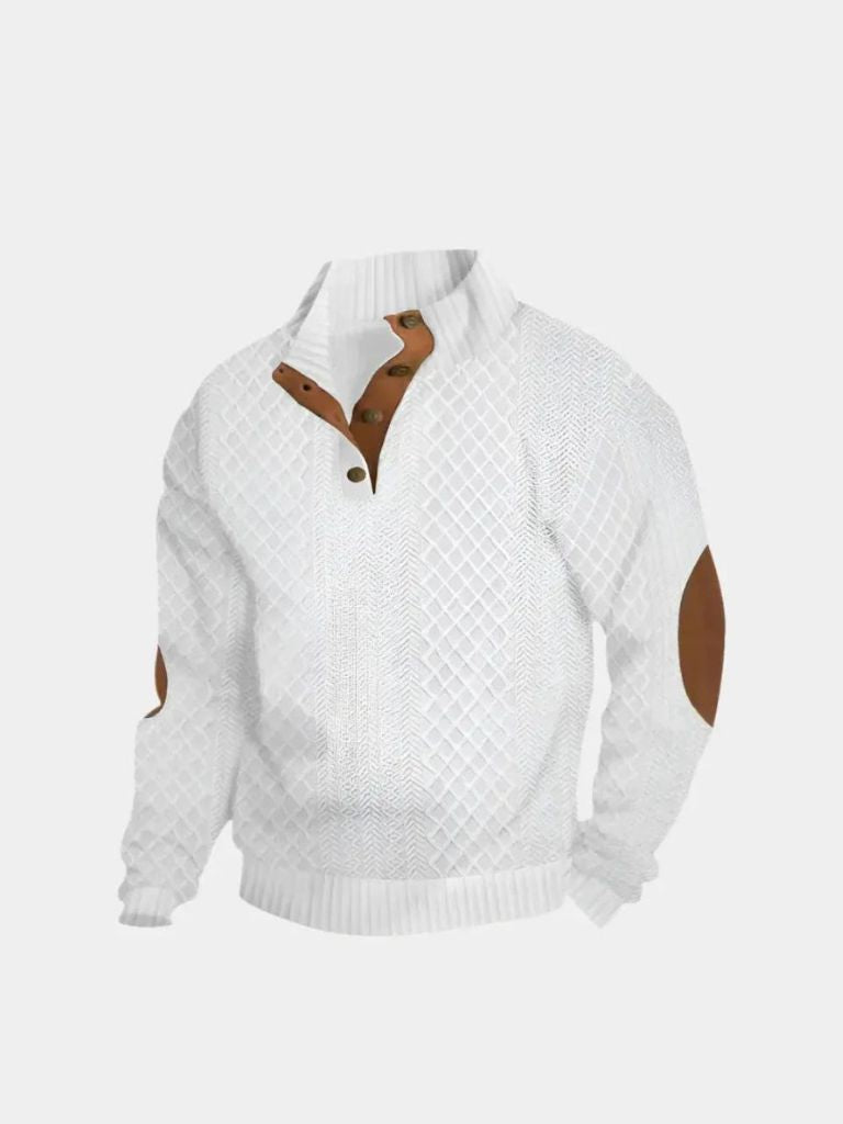 Klassischer Pullover mit hohem Kragen Limitierte Auflage - Fayymont Co