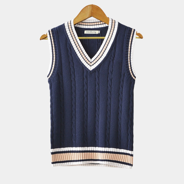 Fayymont | Alter Geld ärmelloser Pullover