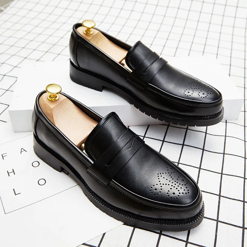 Mocassins penny années 1970