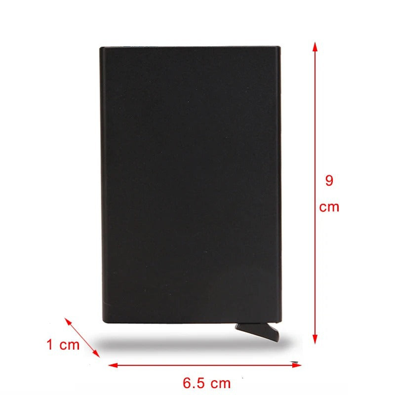 RFID Pop-Up Schlanke Brieftasche – Metall Edition