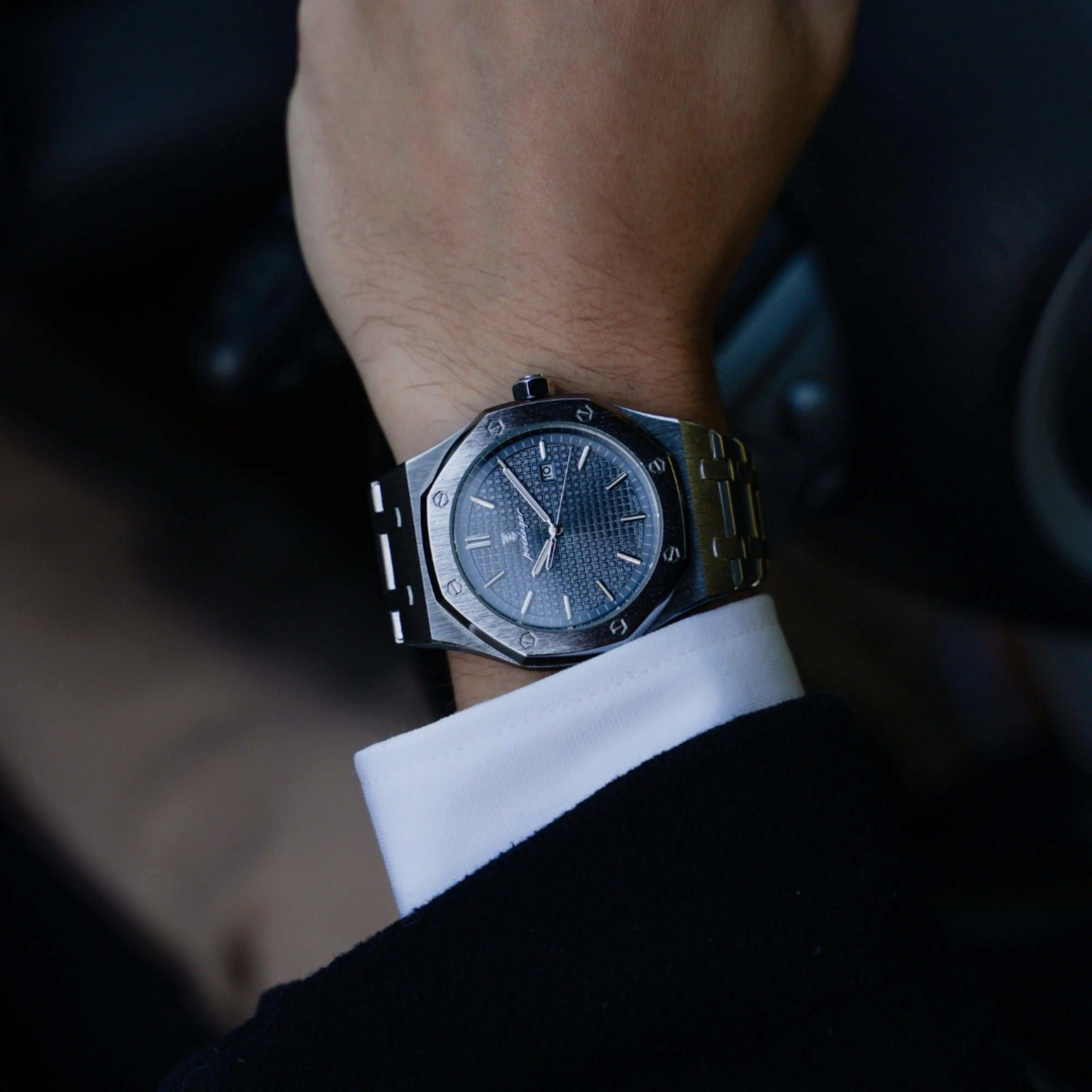 Royale Hex Bleu Impérial 41mm