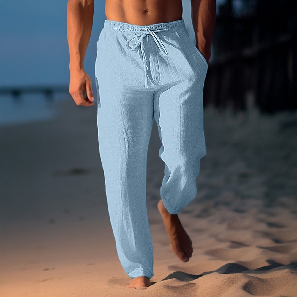 Pantalon en lin Andraus