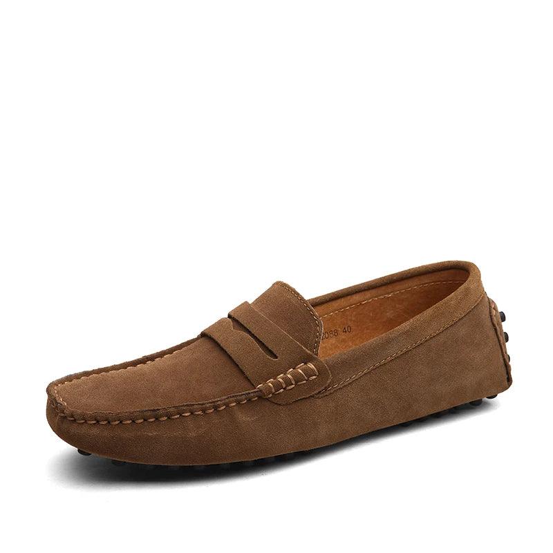 Mocassins en cuir suédé Velano