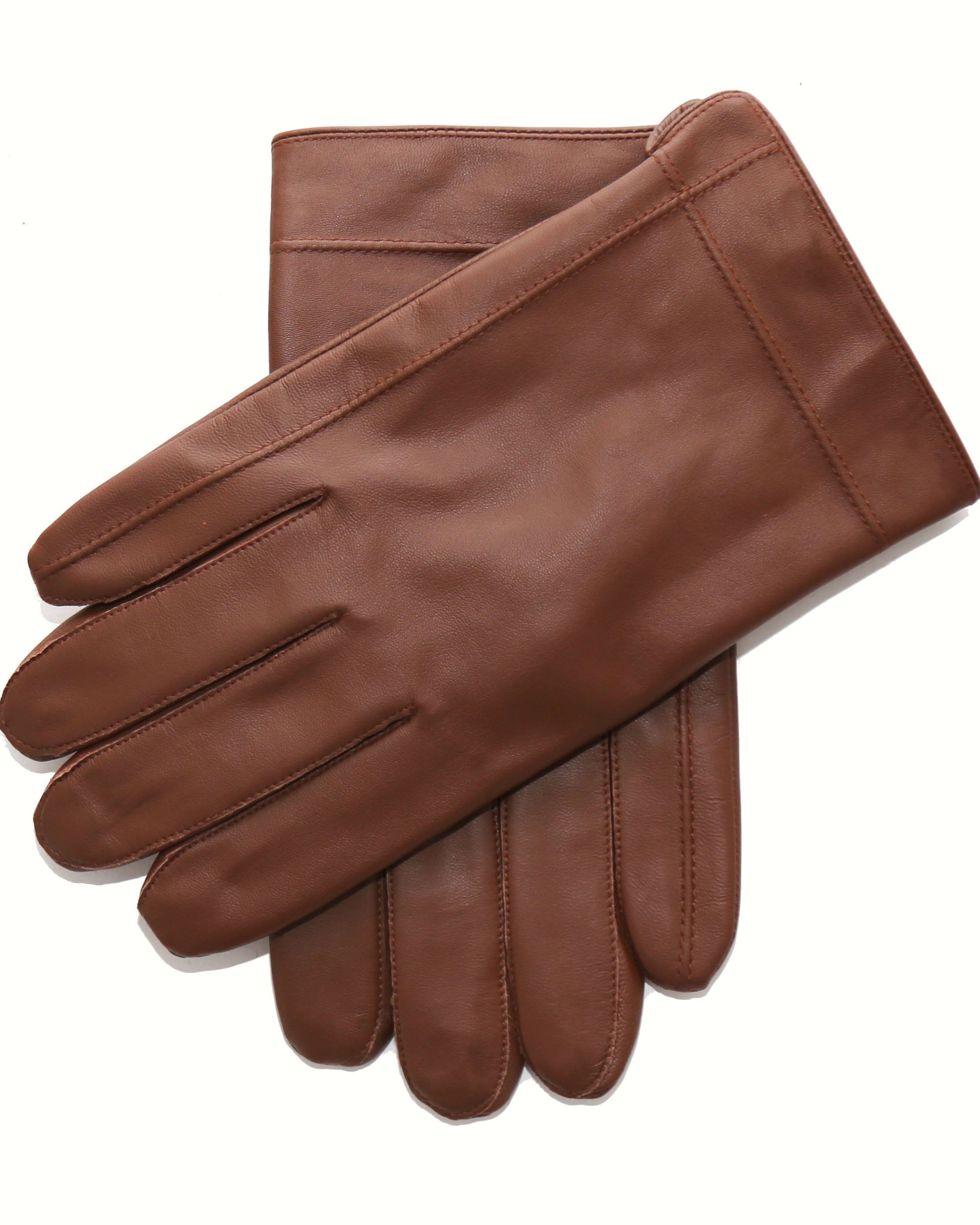 Gants en cuir - Marron clair