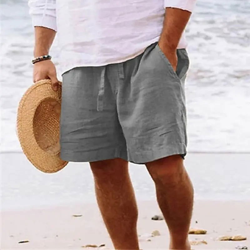 Short en lin sur mesure