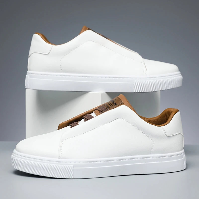 Baskets en cuir artisanales