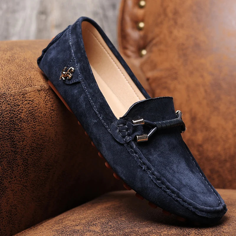 Mocassins en daim véritable Regent