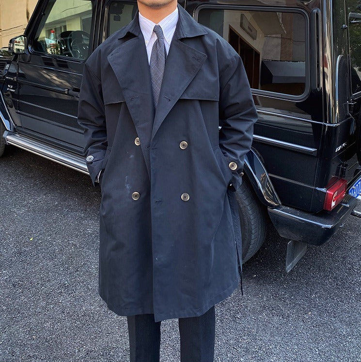 Trench-coat ceinturé croisé Stockholm
