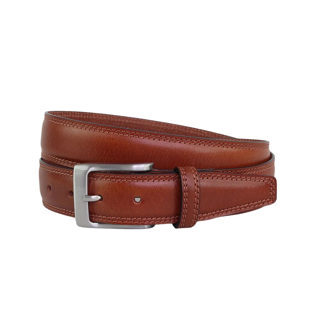Ceinture en cuir formelle Burghley 35mm