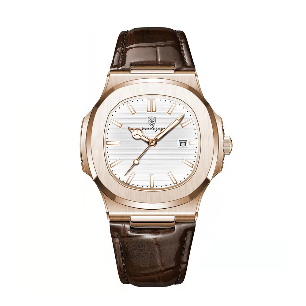 Montre en cuir Genève